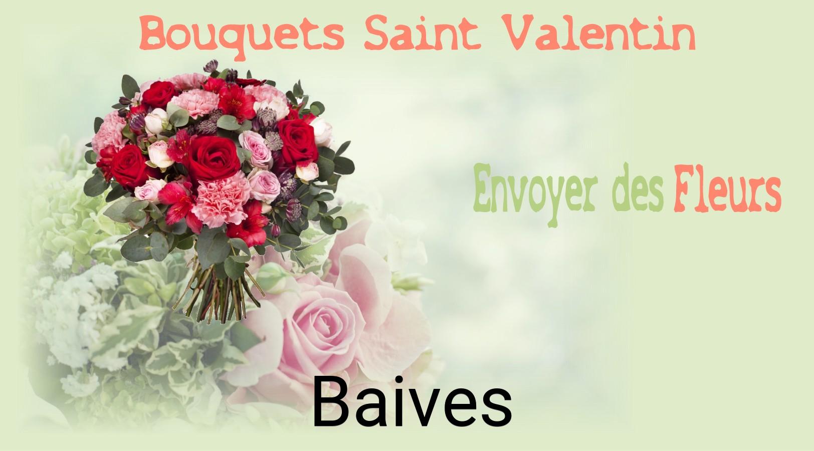 Roses de Saint-Valentin livrées à Baives